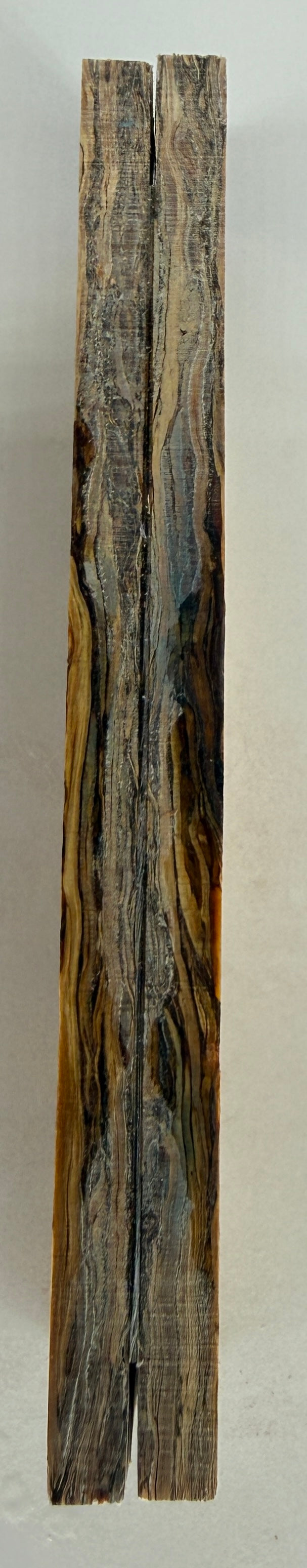 KS-114: Knife Scales - Natural Stabilized Hempwood