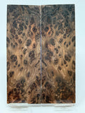 KS-125: Knife Scales - Natural Stabilized Redwood Lace Burl