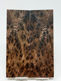 KS-129: Knife Scales - Natural Stabilized Redwood Lace Burl