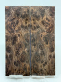 KS-133: Knife Scales - Natural Stabilized Redwood Lace Burl