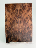 KS-135: Knife Scales - Natural Stabilized Redwood Lace Burl