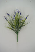 Golden Bell Lavender Bush 20" - Artificial Shrubs Silk