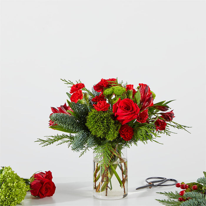 Merry Moment Bouquet – A Florist Original – PANDA FLOWERS CANADA INC, Calgary AB