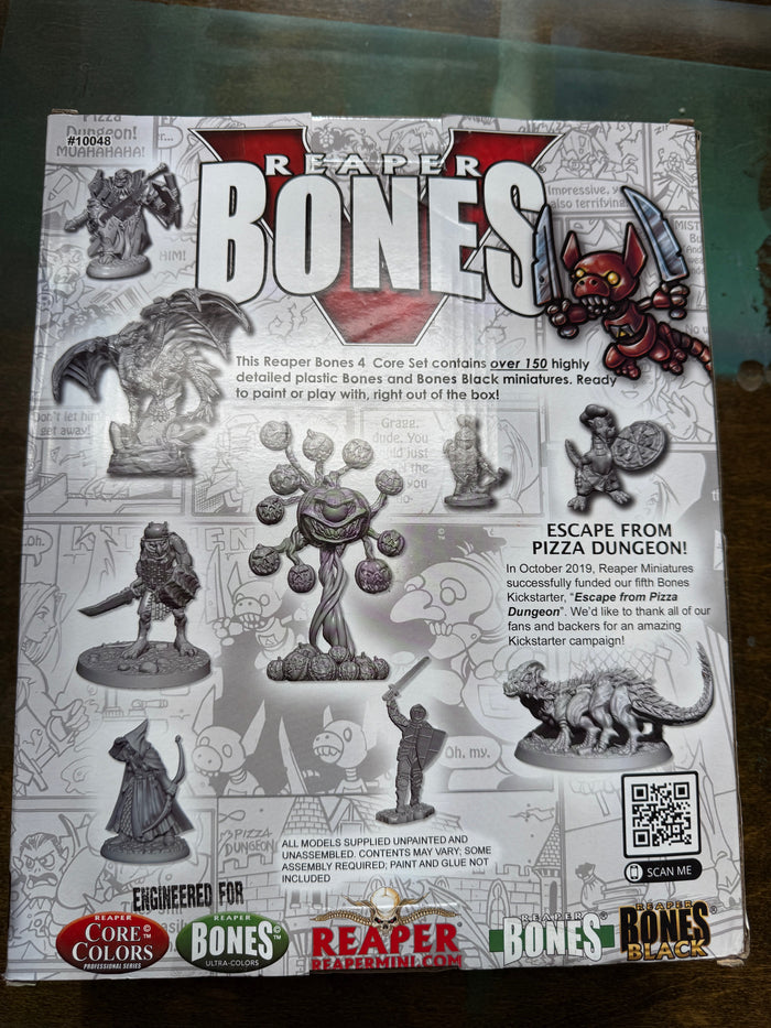 Miniature-008: Bones V Core Set Miniatures Painting Dungeons and Dragons Display Plinths