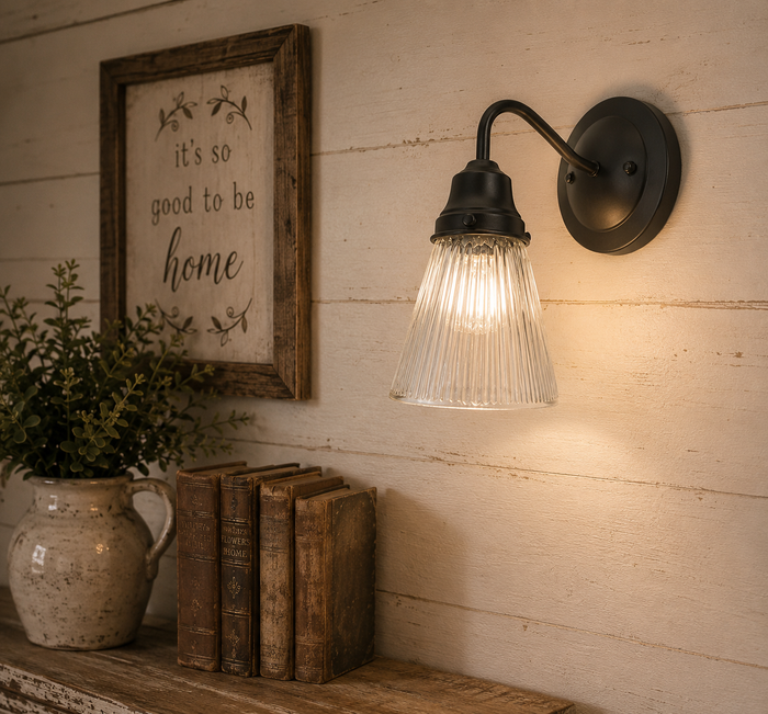 Minimalist Wall Sconce Light Fixture - The Lamp Goods