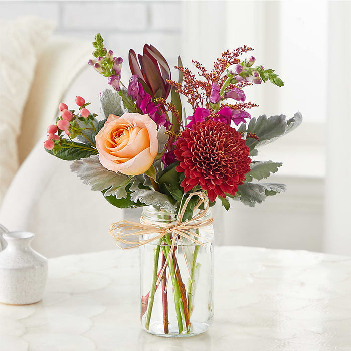 Moody Hues Bouquet – PANDA FLOWERS CANADA INC, Calgary AB