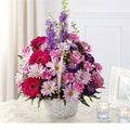 Pastel Peace Basket – PANDA FLOWERS CANADA INC, Calgary AB