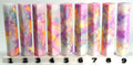 PBBrick-010: Fairy Garden Glow Blue Yellow Pink Purple Orange Frost Pen Blank Diamond Painting Alumilite Resin Casting