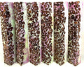 PBBrick-018: Pen Blanks - Coffee Bean Green Purple Hybrid Alumilite Resin Casting Diamond Painting