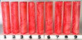 PBBrick-034: Radiant Watermelon Tide Pink White with Pink Swirls Pen Blank Diamond Painting Alumilite Resin Casting