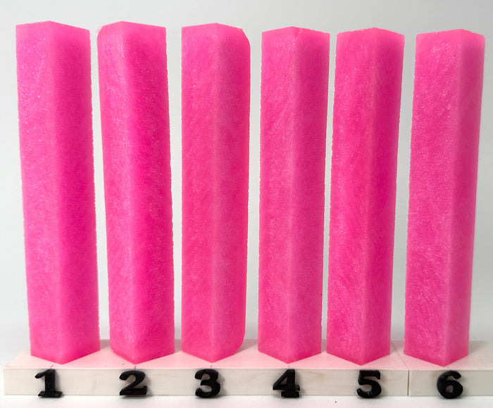 PBBrick-111: Pink Pen Blank Diamond Painting Alumilite Resin Casting
