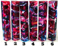 PBBrick-129: Cattail Vineyard 2.0 Pink Blue White Redwine Dyed Cattail Blue Green Prickly Pear Cactus Pen Blank Diamond Painting Alumilite Resin Casting