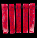 PBBrick-133: Pen Blanks - Giraffe Clear with Glitter with Pink Alumilite Resin Casting Diamond Painting Pen