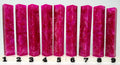 PBBrick-221: Pink and White Sparkle Glitter Pen Blank Diamond Painting Alumilite Resin Casting