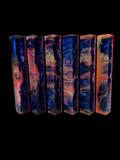 PBBrick-225:  Blue Pink Green with Sparkles Pen Blank Diamond Painting Alumilite Resin Casting