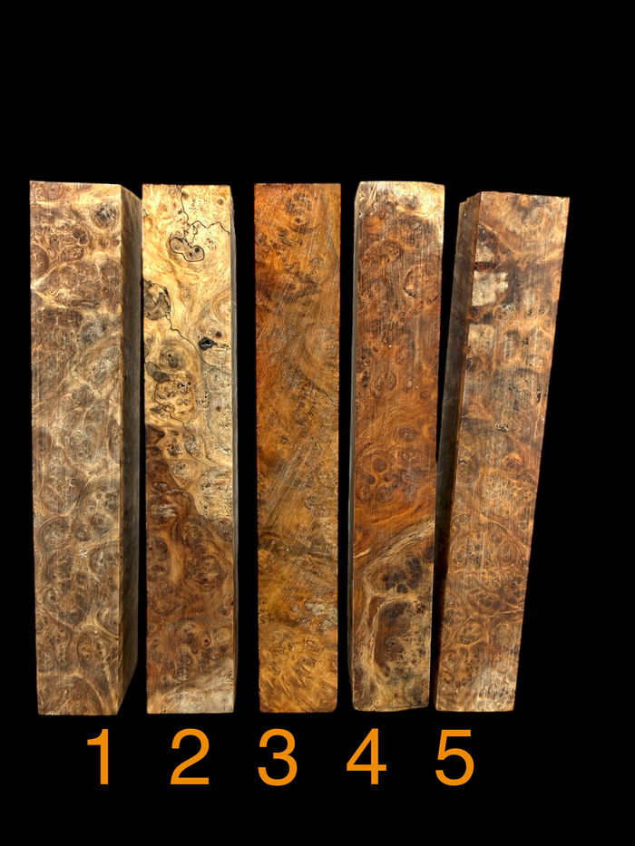 PBBrick-Amboyna01: Stabilized Amboyna Burl Blanks Wood Pen Blank Diamond Painting