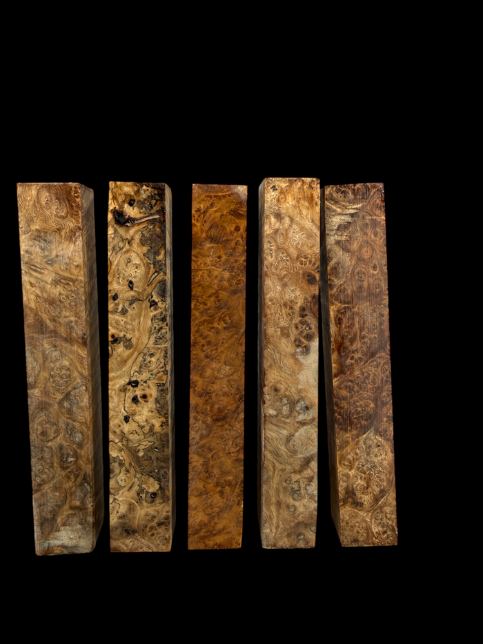 PBBrick-Amboyna01: Stabilized Amboyna Burl Blanks Wood Pen Blank Diamond Painting