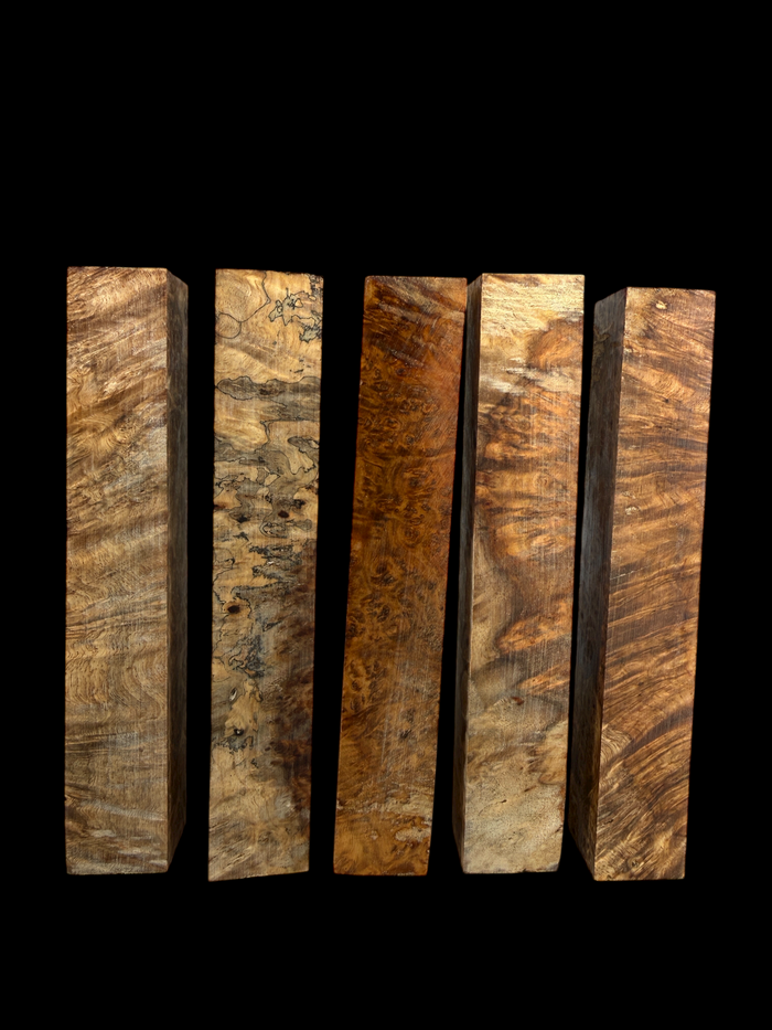 PBBrick-Amboyna01: Stabilized Amboyna Burl Blanks Wood Pen Blank Diamond Painting