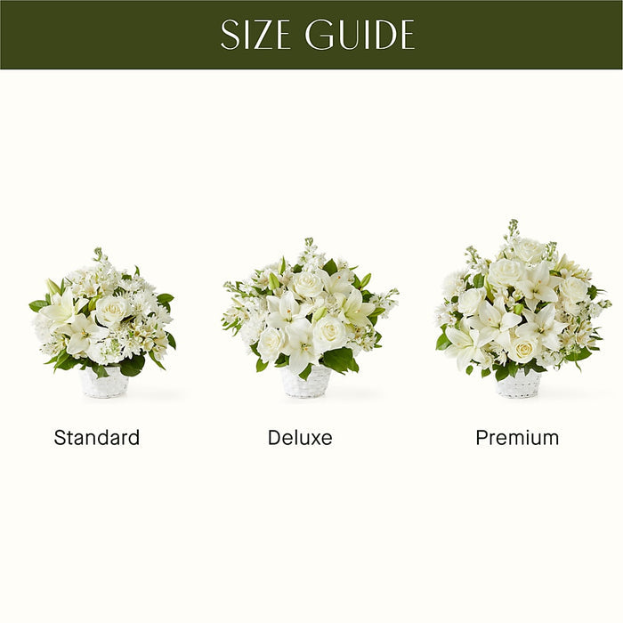 Peaceful Reflections Arrangement – PANDA FLOWERS CANADA INC, Calgary AB