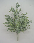 Golden Bell Plastic Leaves Bush 21" - Artificial Shrubs Silk