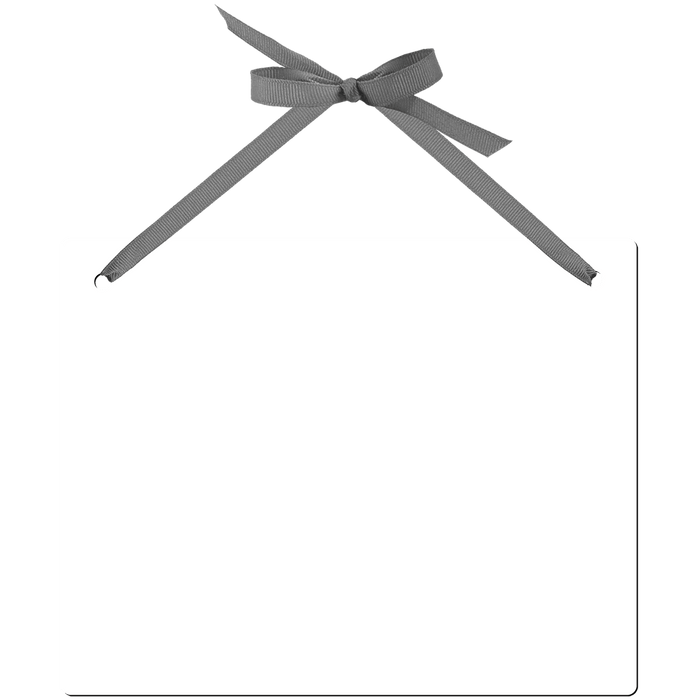 Sublimatable Rectangle Hardboard Wall Decor with Ribbon