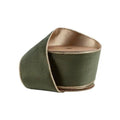 La Ribbons Reversible Classic Velvet Wired Ribbon Moss/Gold 2.5"Wx10yd - Velvet Ribbons Ribbon