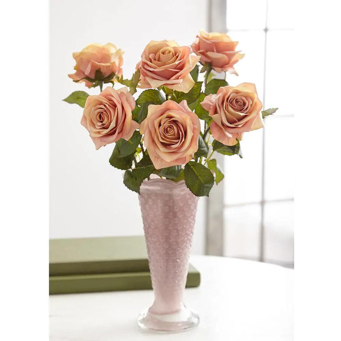 Rose Spray Pink - Mauve 21.5" - Evergreen Home and Floral