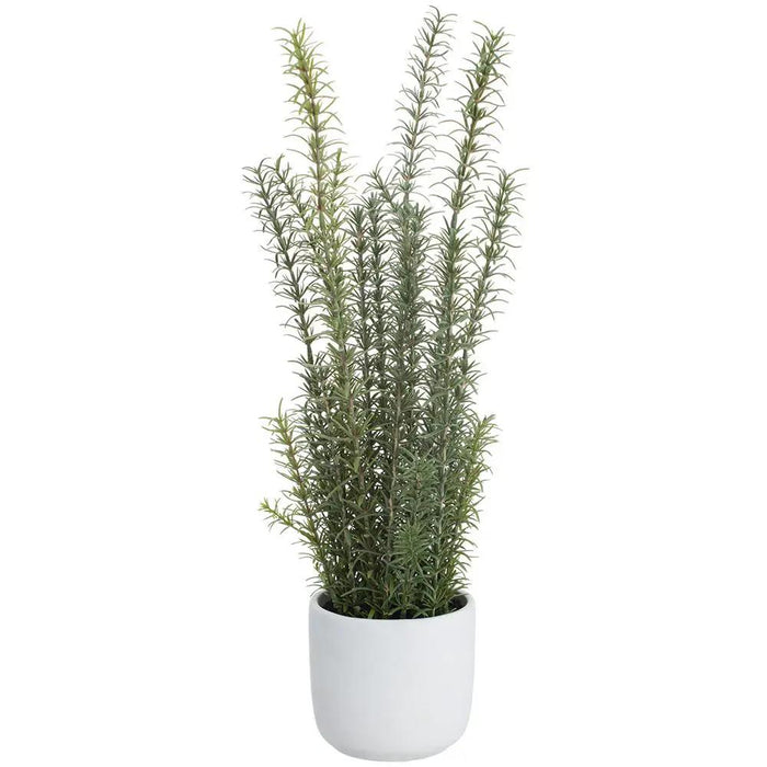 Allstate Rosemary in Cement Pot Green-Gray 23" - Artificial Non-Flowering Plants Silk