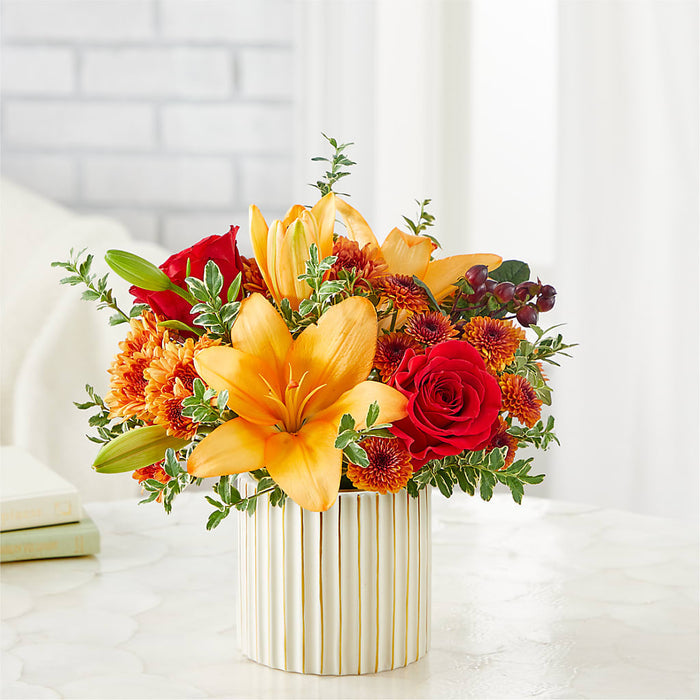 Scarlet Skies Bouquet – PANDA FLOWERS CANADA INC, Calgary AB