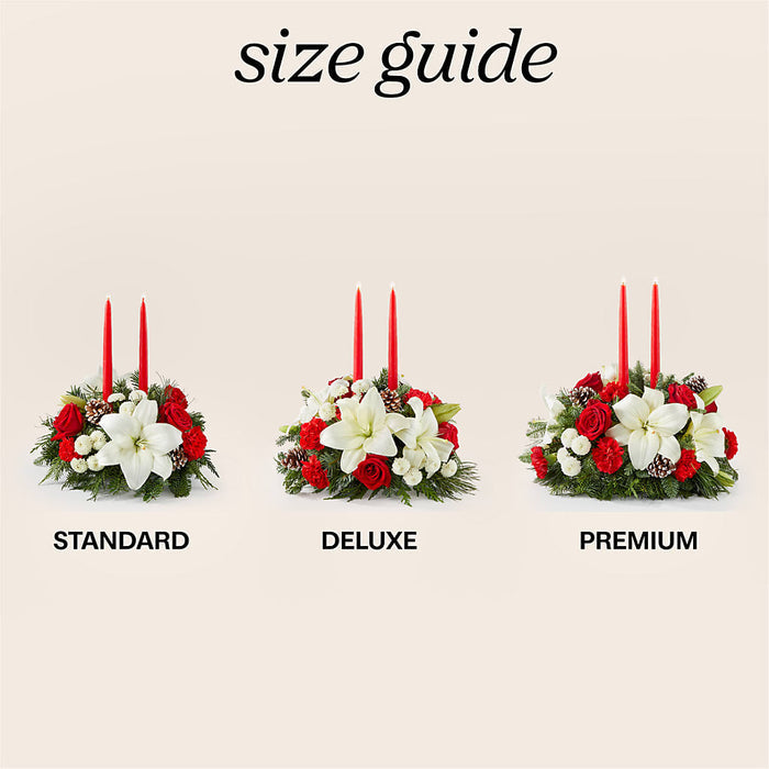 Seasonal Festivities Centerpiece – PANDA FLOWERS CANADA INC, Calgary AB