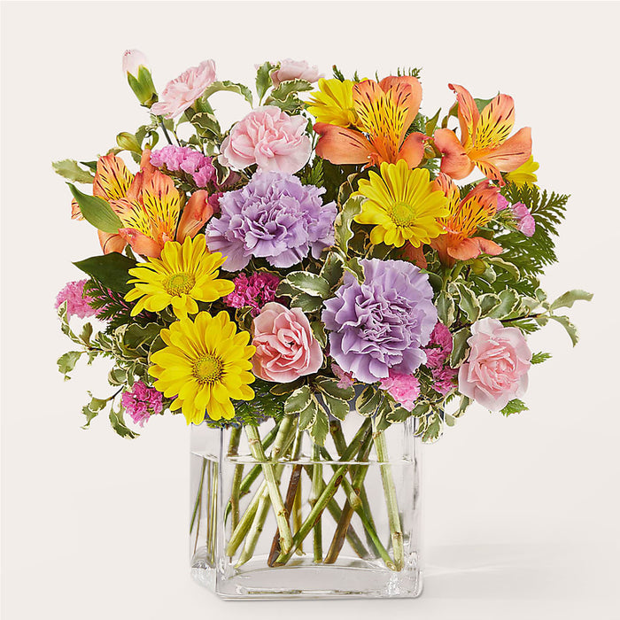 Shades of Happiness Bouquet – PANDA FLOWERS CANADA INC, Calgary AB
