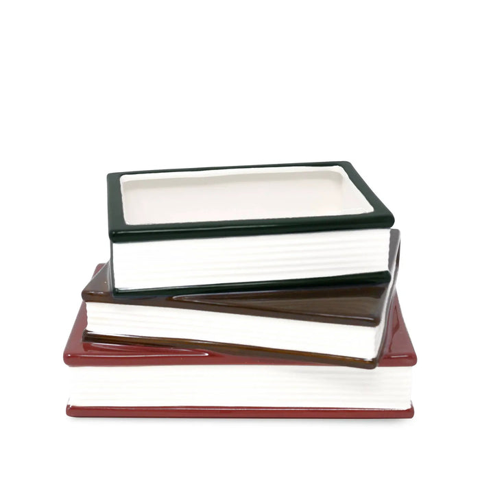 Steel Mill and Co. Sherlock Stacked Book Planter - Planters Merchandise