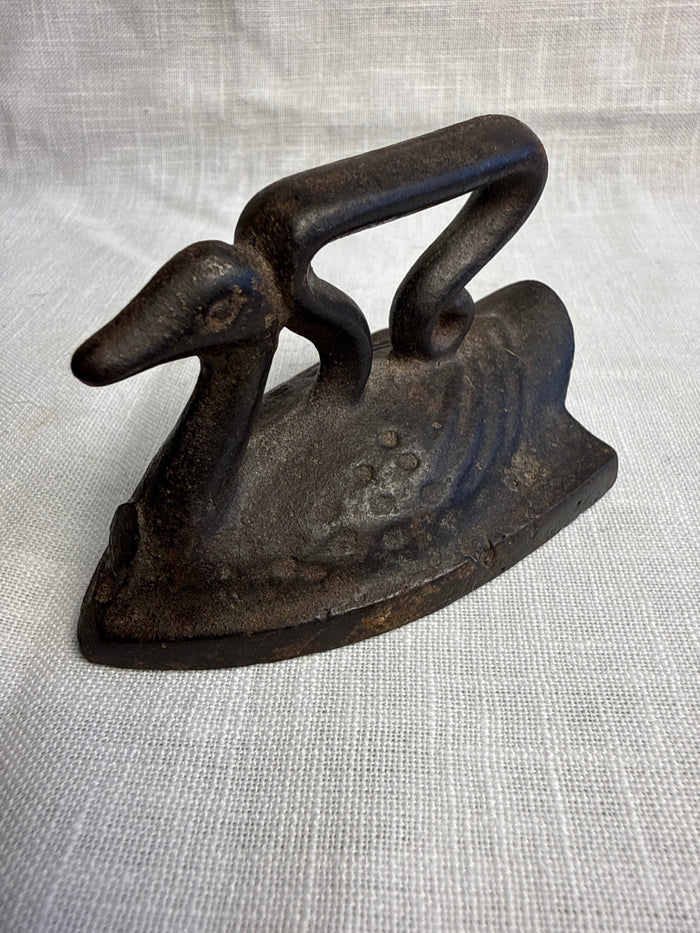Small Decorative Swan Sad Iron
