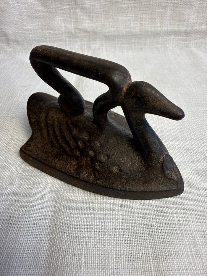 Small Decorative Swan Sad Iron
