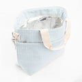 Stripes Cooler Tote - Sky