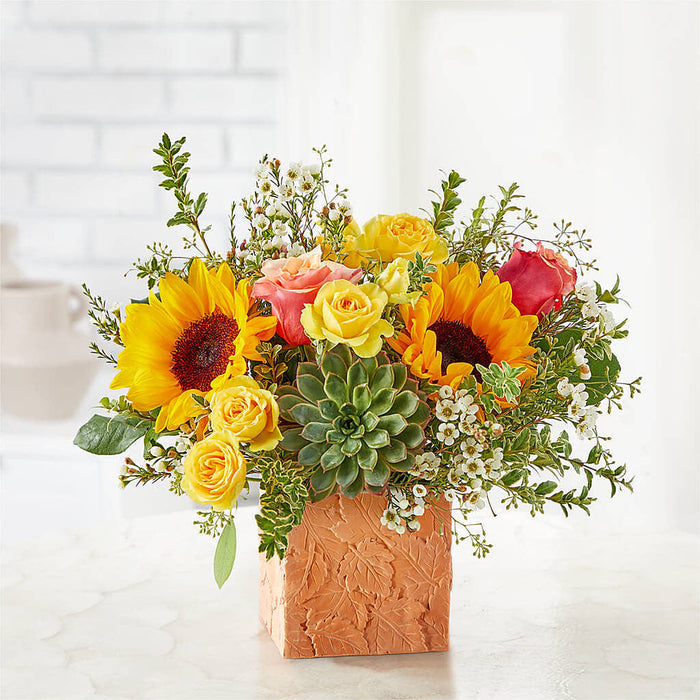 Sunflower Season Bouquet – PANDA FLOWERS CANADA INC, Calgary AB