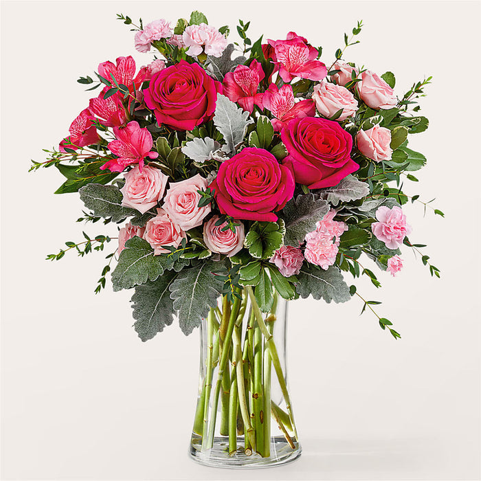 Tickled Pink Bouquet – PANDA FLOWERS CANADA INC, Calgary AB