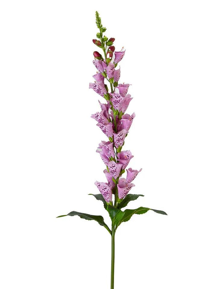 AmBest UV Foxglove Spray Lavender 42" - Artificial Flowering Plants Silk