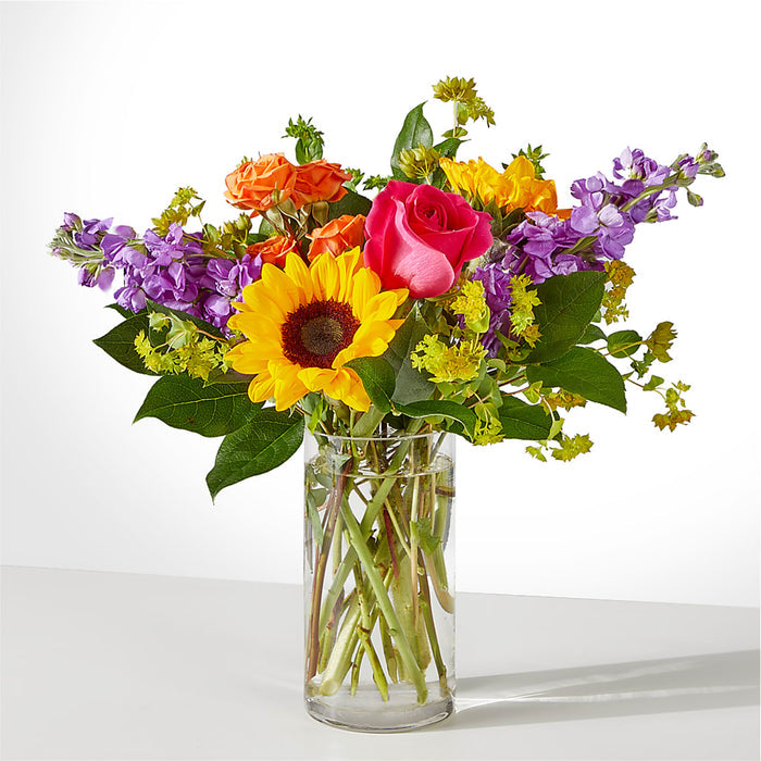 Vibrant Greetings Bouquet – PANDA FLOWERS CANADA INC, Calgary AB