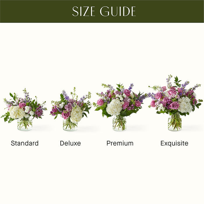 Violet Caress Bouquet – PANDA FLOWERS CANADA INC, Calgary AB
