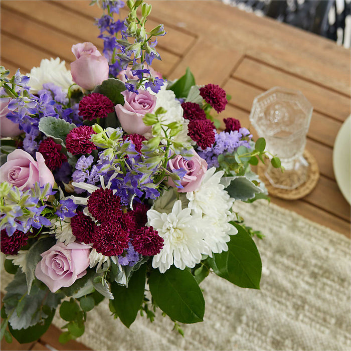 Violet Frost Bouquet – PANDA FLOWERS CANADA INC, Calgary AB