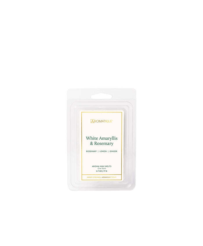 Aromatique White Amaryllis & Rosemary Wax Melt 2.7oz - Wax Tarts Candles/Fragrance
