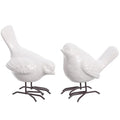 Allstate White Bird Figurine (2 Asst) 4-5" - Figurines Merchandise