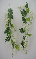 Golden Bell Wisteria Garland Cream 6' - Uncategorized Silk